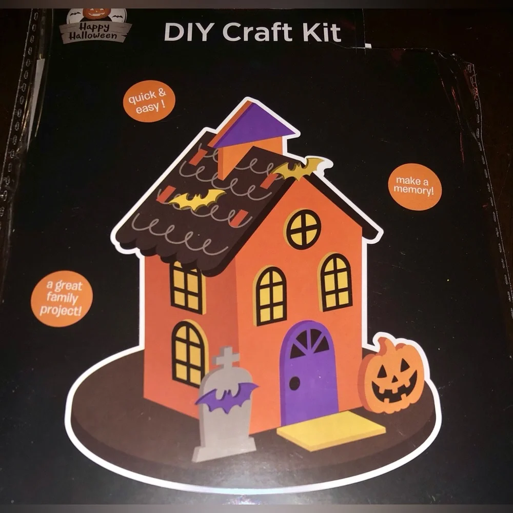 💛 DIY MINI HALLOWEEN HOUSE 💛
